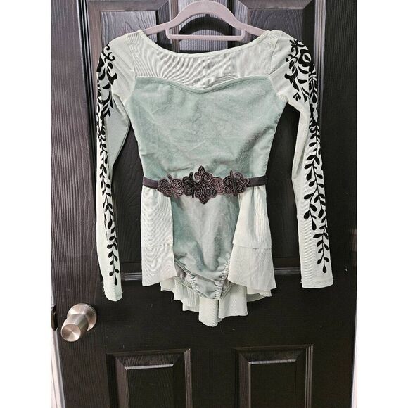 Weissman NWOT child medium dance costume lyrical contemporary tap solo - Picture 1 of 9